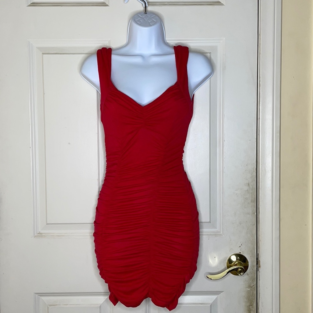 Red forever 21 dress